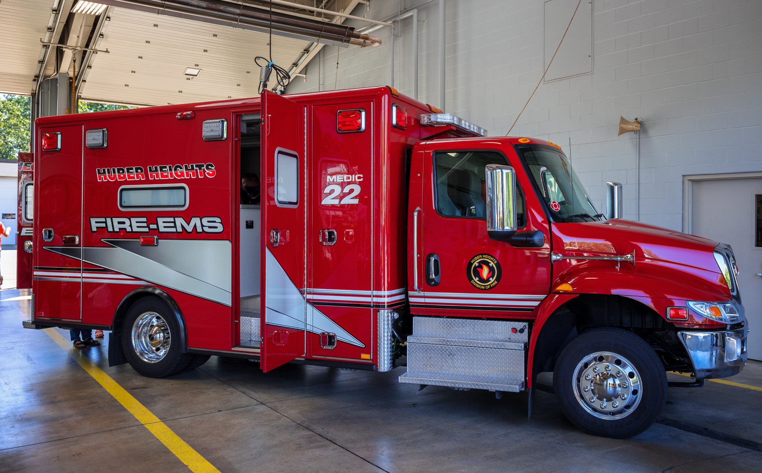 Huber Heights Fire-EMS ambulance