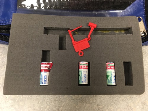 Intermediate Pouch Controlled Drugs